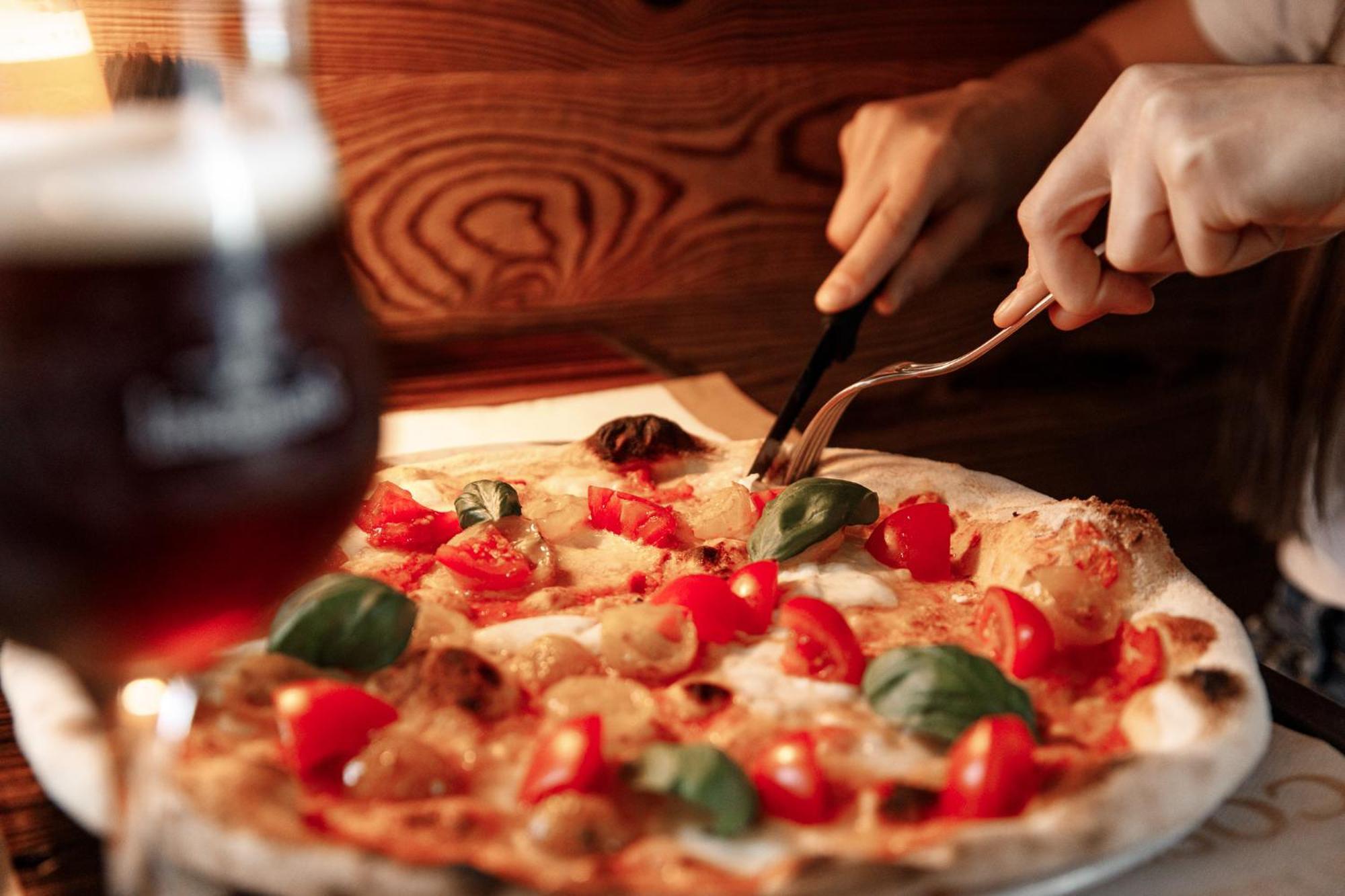 Hotel Al Bivio - Pizzeria, Pool & Sauna Imer エクステリア 写真